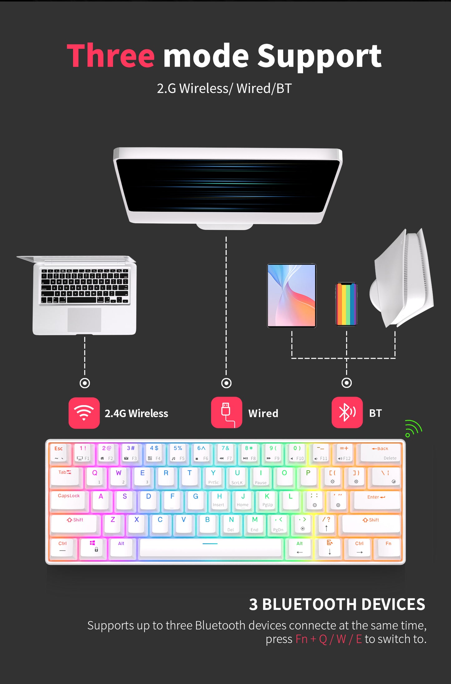 Royal Kludge RK61 Mechanical Keyboard