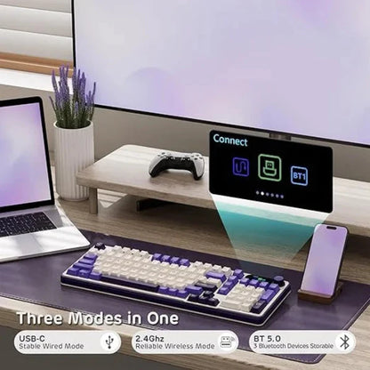 Royal Kludge RK S98 Wireless Mechanical Keyboard - Microcenter India