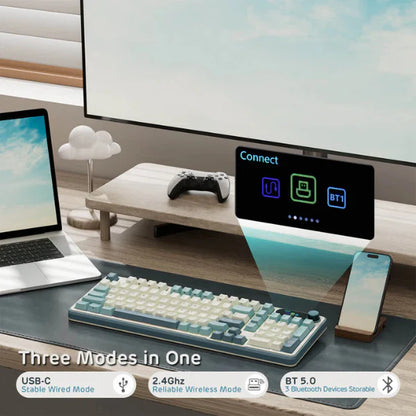 Royal Kludge RK S98 Wireless Mechanical Keyboard - Microcenter India