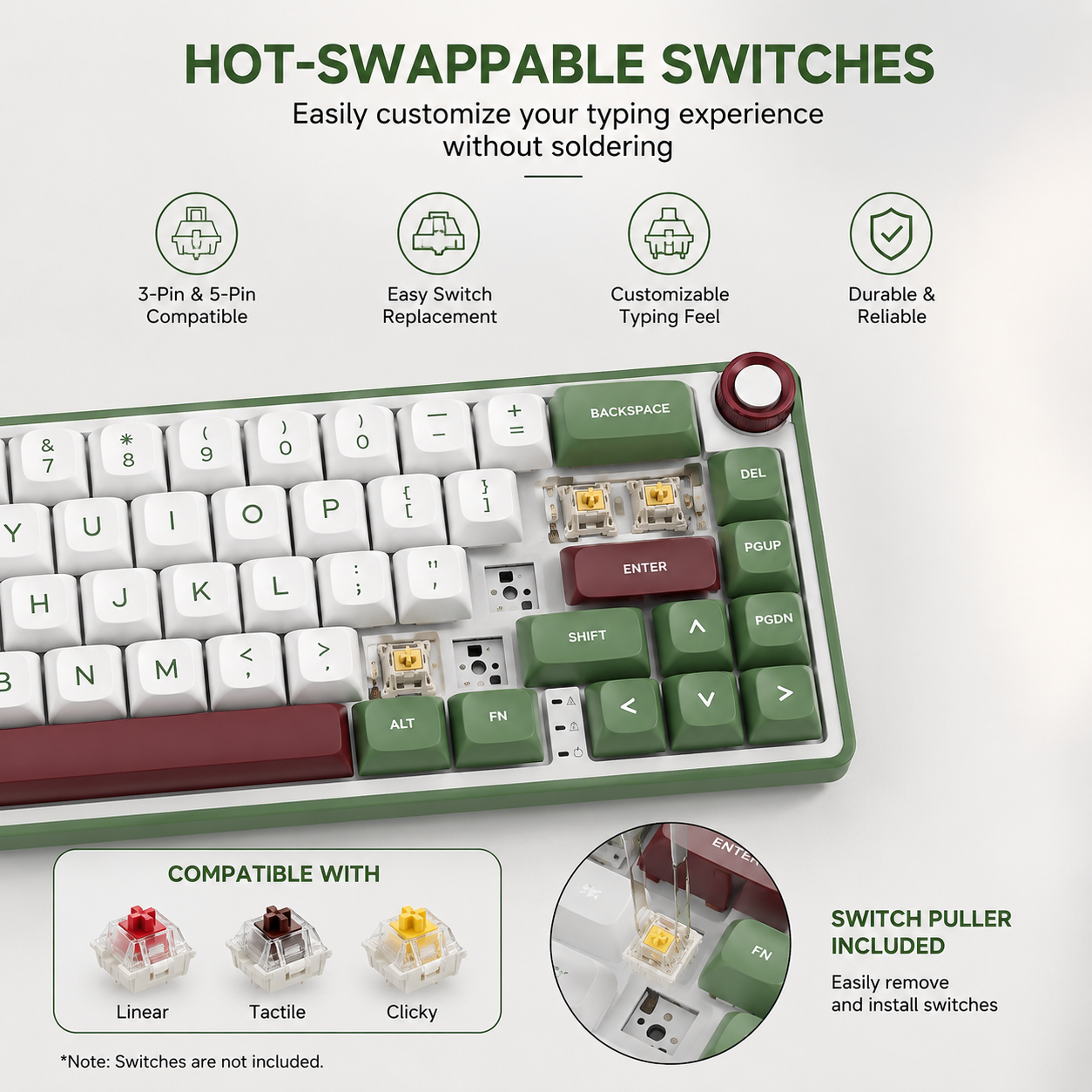 Royal Kludge RK R65 Mechanical Keyboard