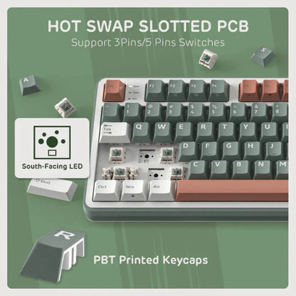 Royal Kludge RK S98 Wireless Mechanical Keyboard - Microcenter India